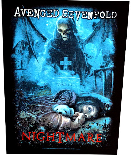 Avenged Sevenfold Nightmare Back Patch
